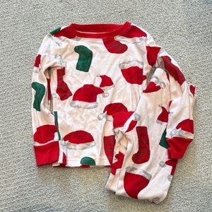 Carter's Red and Green Holiday Pajama Set